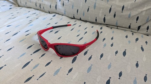 Oakley minute brille rot - brille,